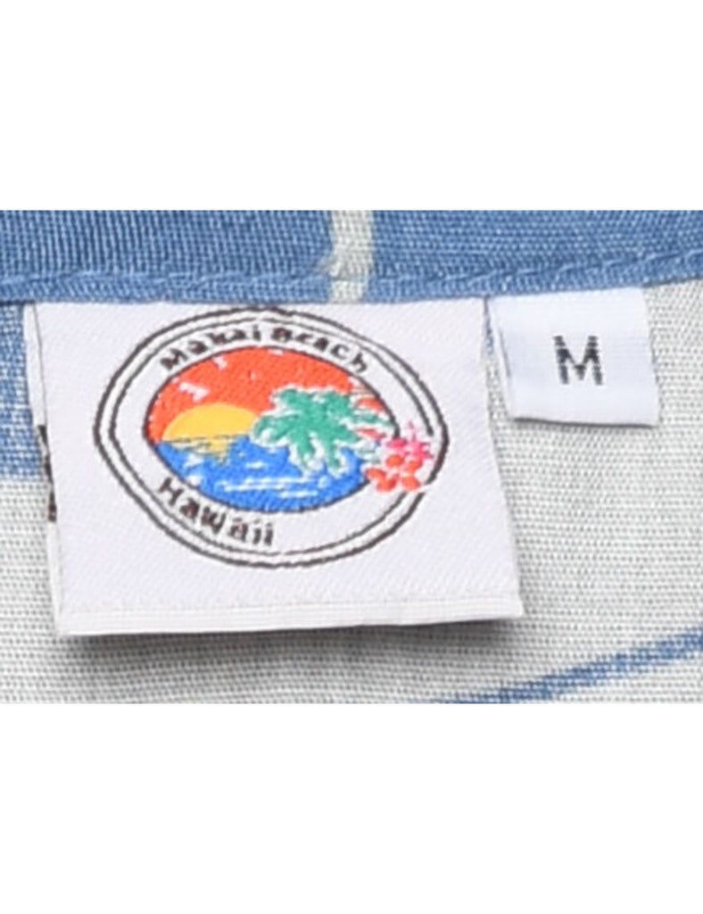 Hawaiian Print Printed Top - M
