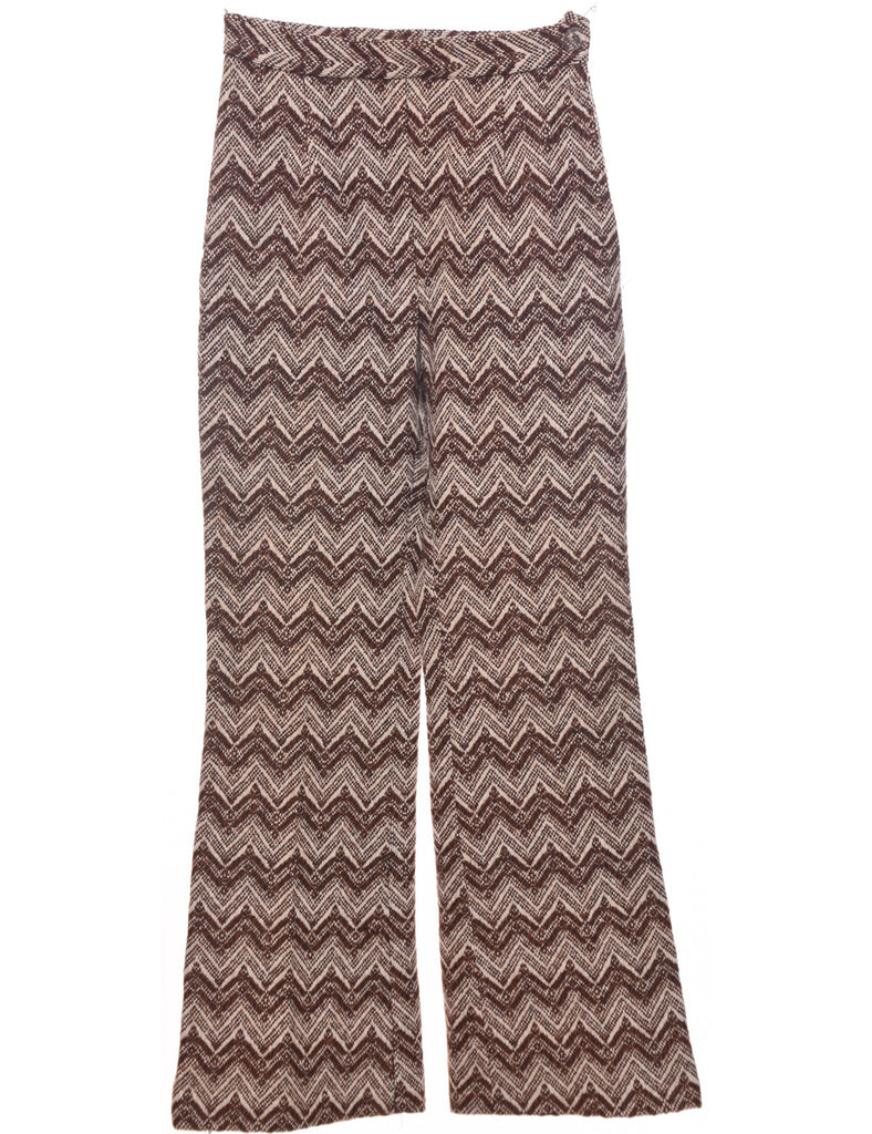 Herringbone Tweed Trousers - W25 L28