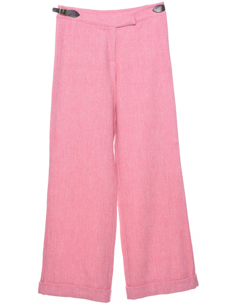 Herringbone Tweed Trousers - W30 L32