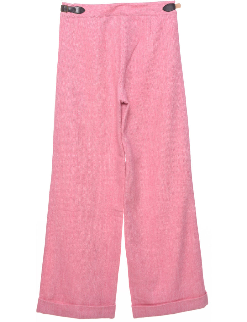 Herringbone Tweed Trousers - W30 L32