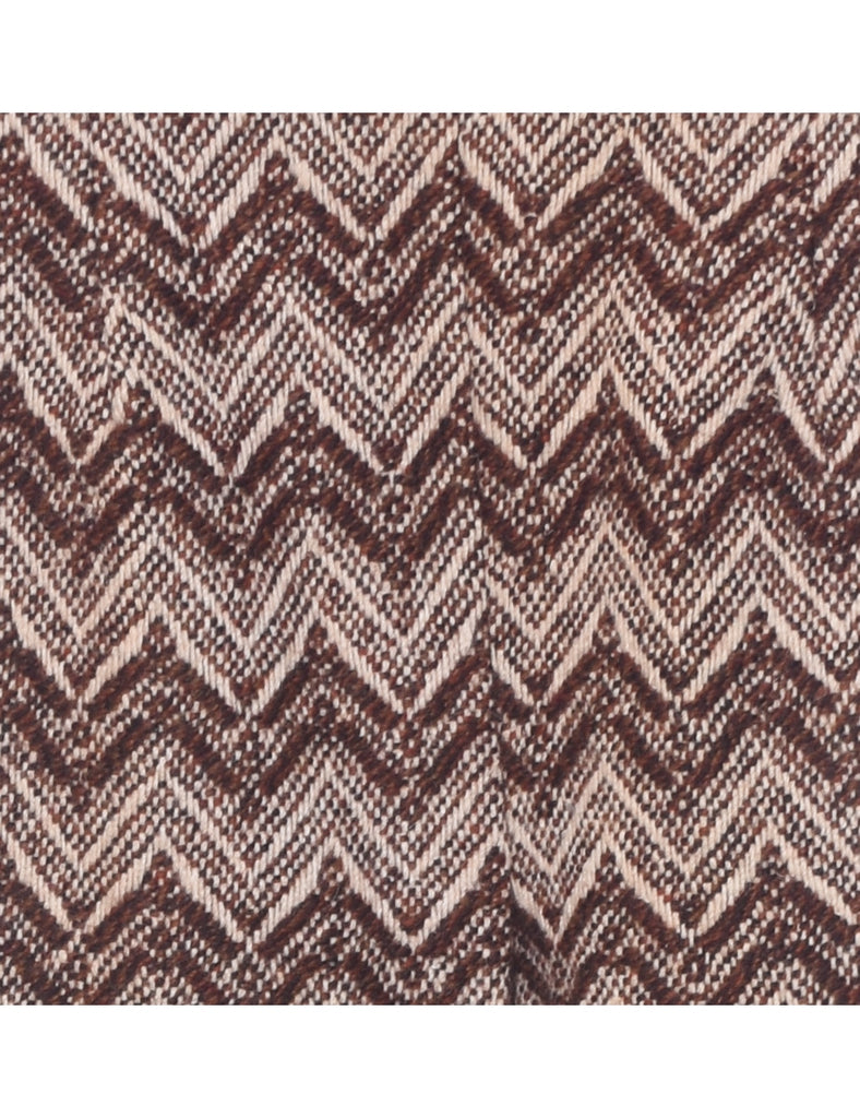 Herringbone Tweed Trousers - W25 L28