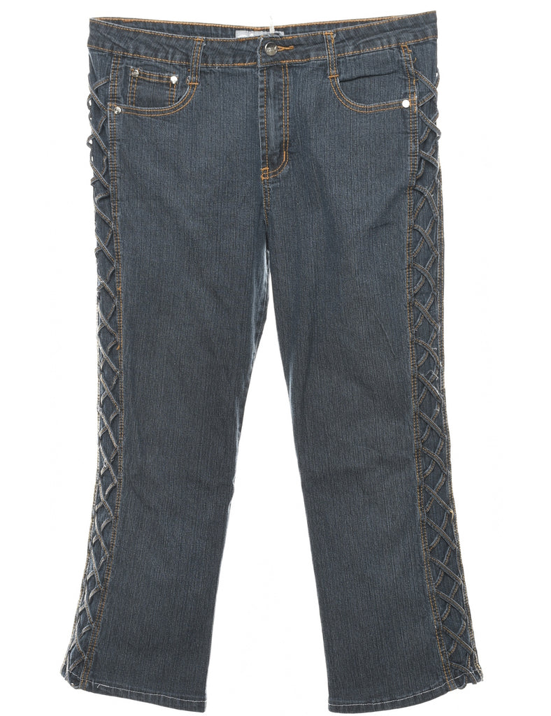 High Waist Bootcut Jeans - W34 L25