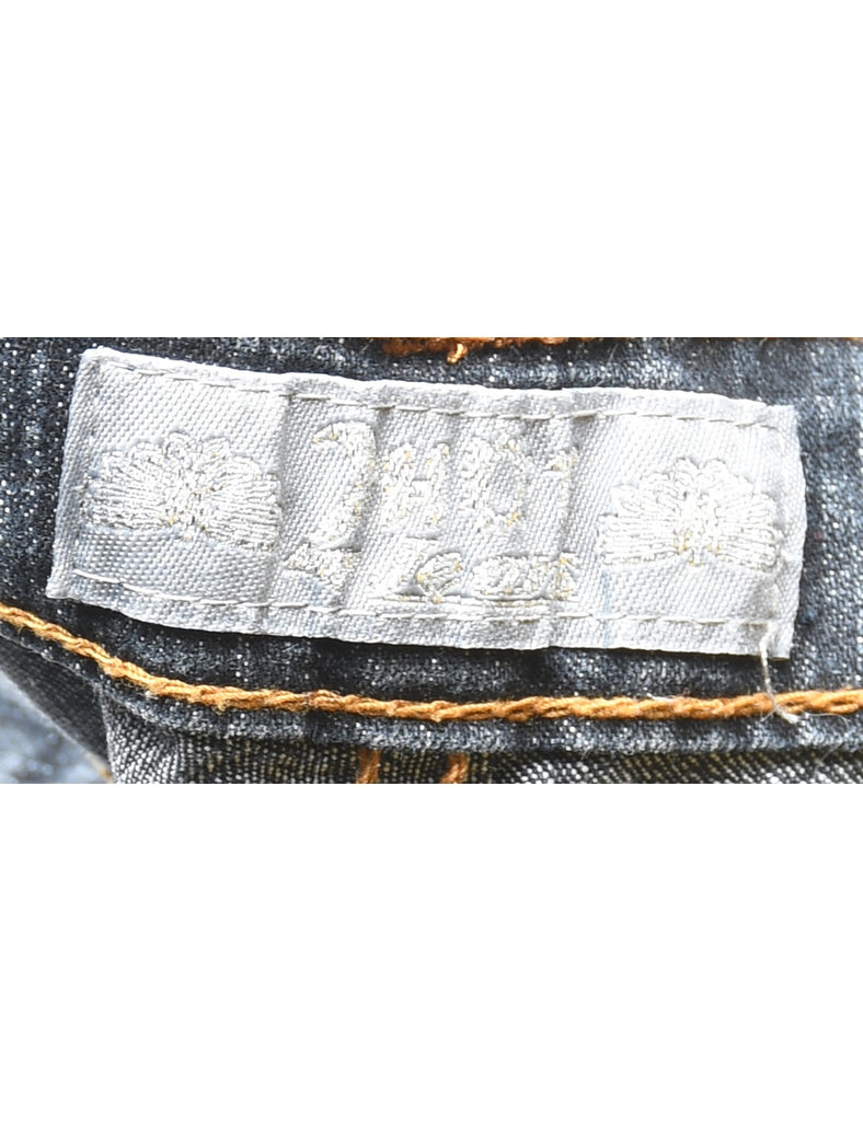 High Waist Bootcut Jeans - W34 L25