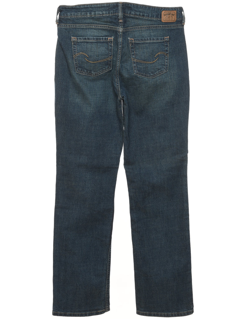 High Waist Dark Wash Levi's Jeans - W33 L33