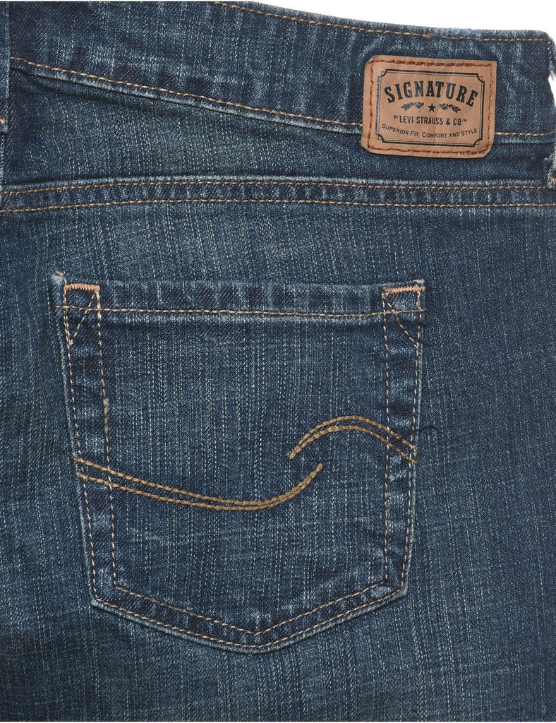 High Waist Dark Wash Levi's Jeans - W33 L33
