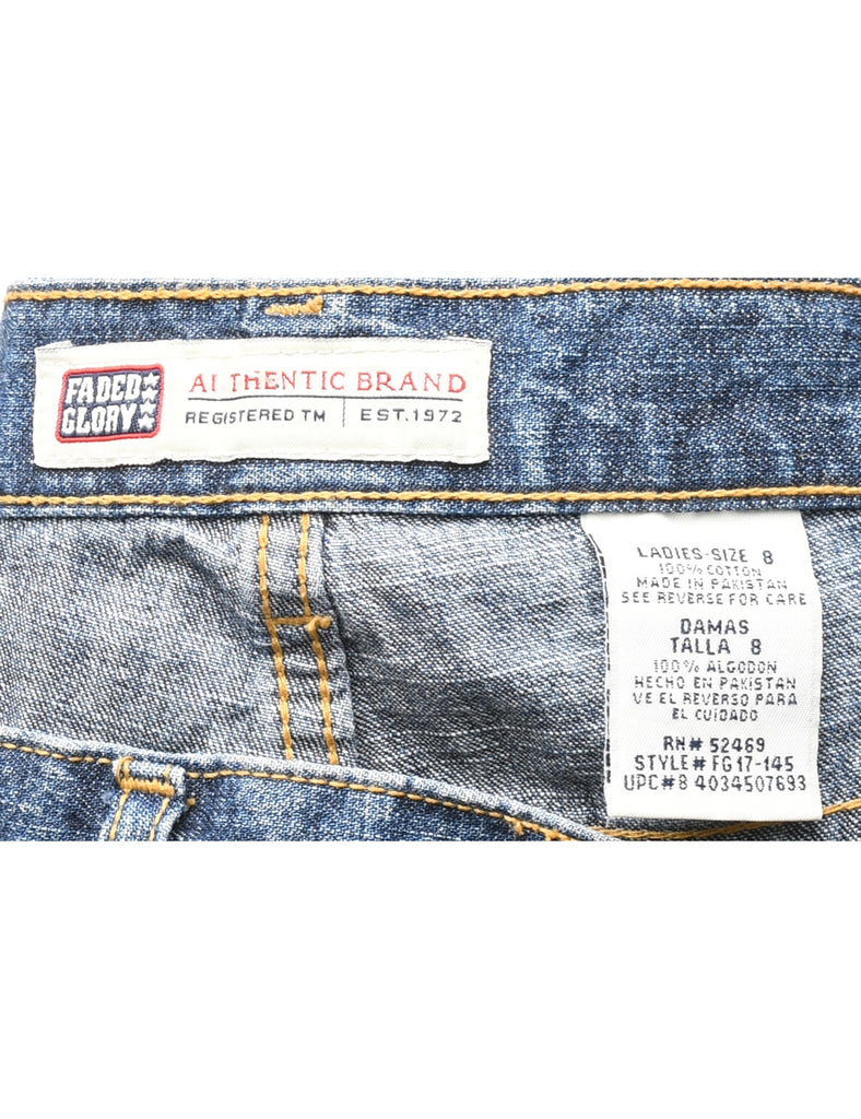 High Waist Straight Fit Jeans - W30 L22