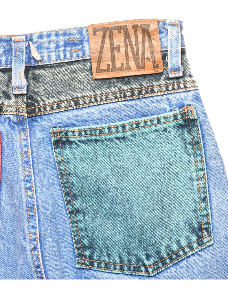 High Waist Tapered Jeans - W22 L31