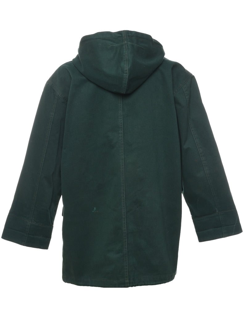 Hooded Denim Jacket - S