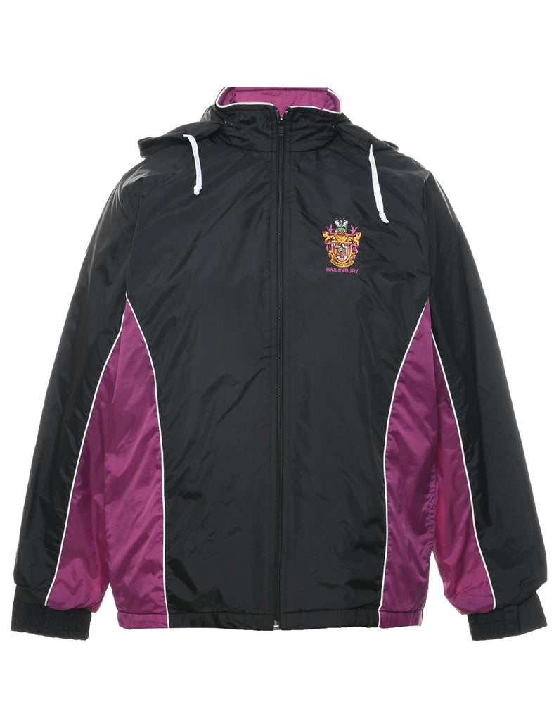 Hooded Nylon Jacket - M
