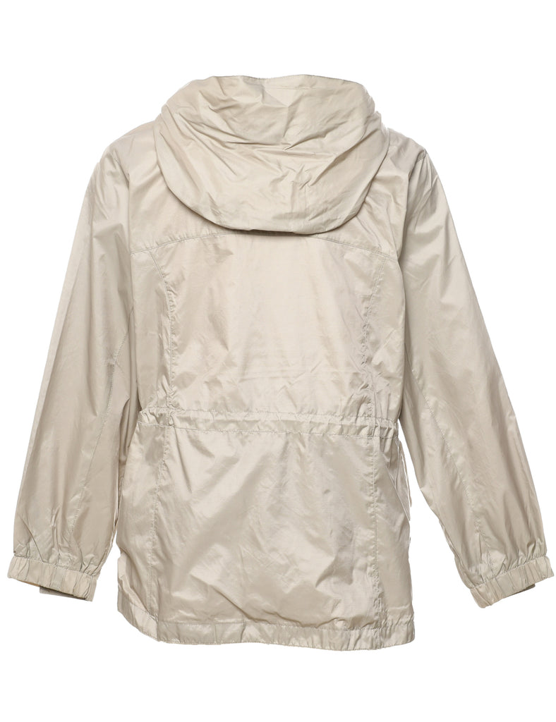 Hooded Nylon Jacket - L