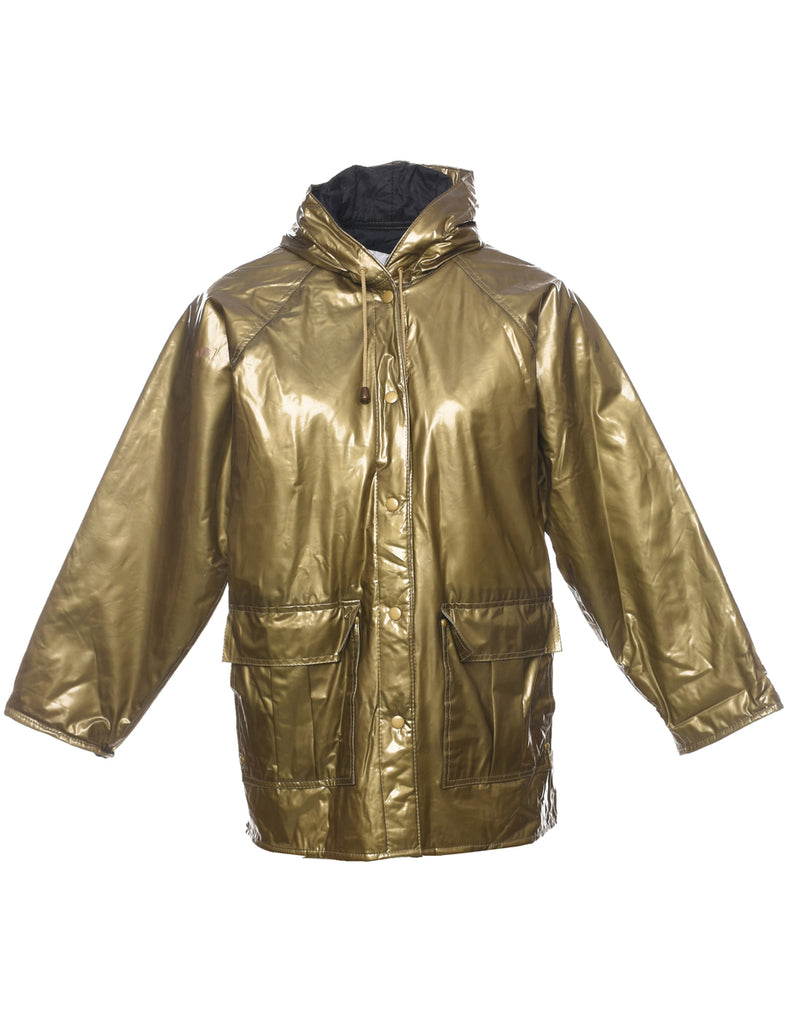 Hooded Raincoat - S