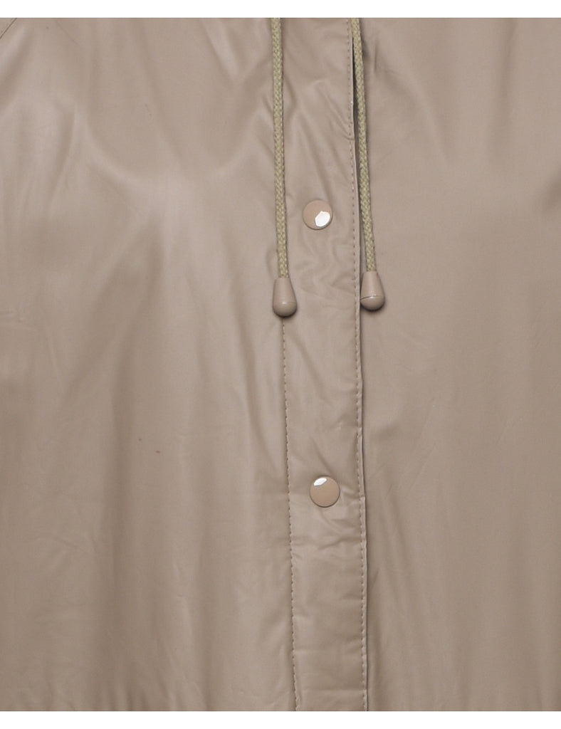 Hooded Raincoat - L
