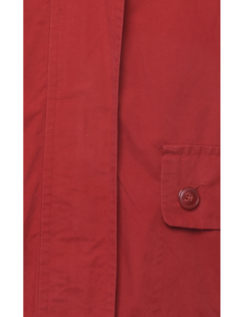Hooded Red Jacket - L