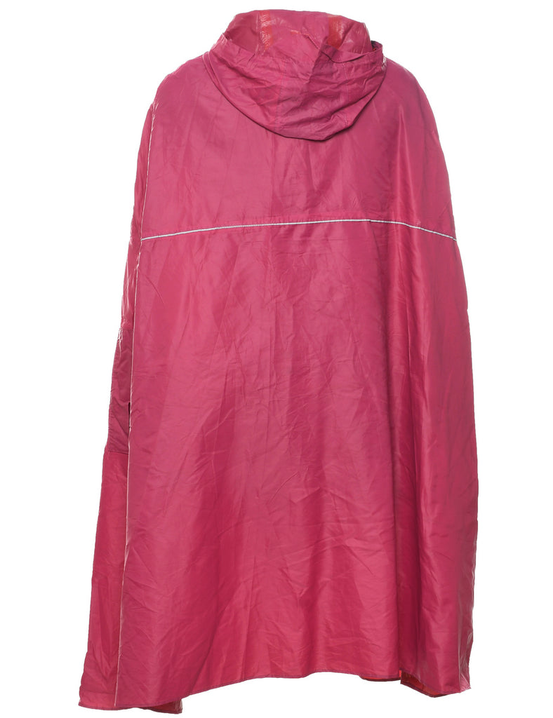 Hot Pink Raincoat - L