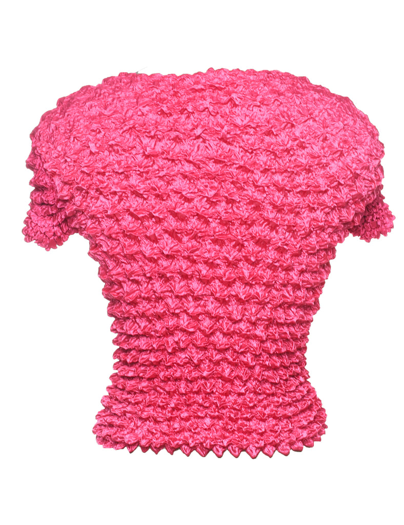 Hot Pink Y2K Popcorn Top - XS
