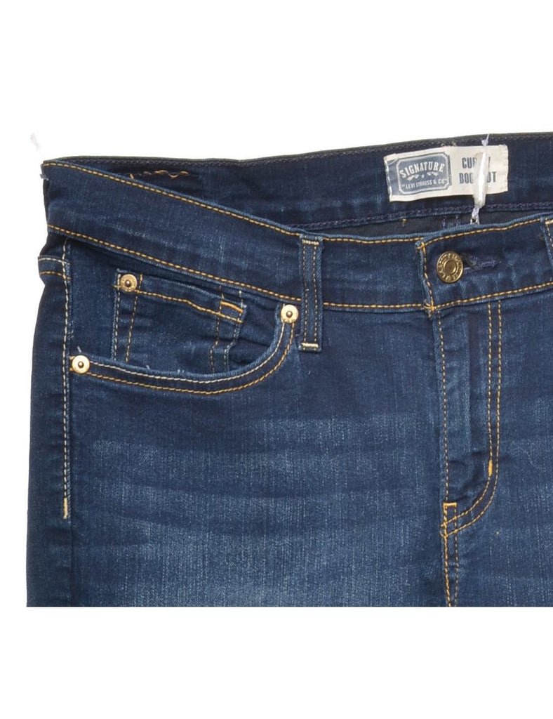 Indigo Bootcut Jeans - W33 L33