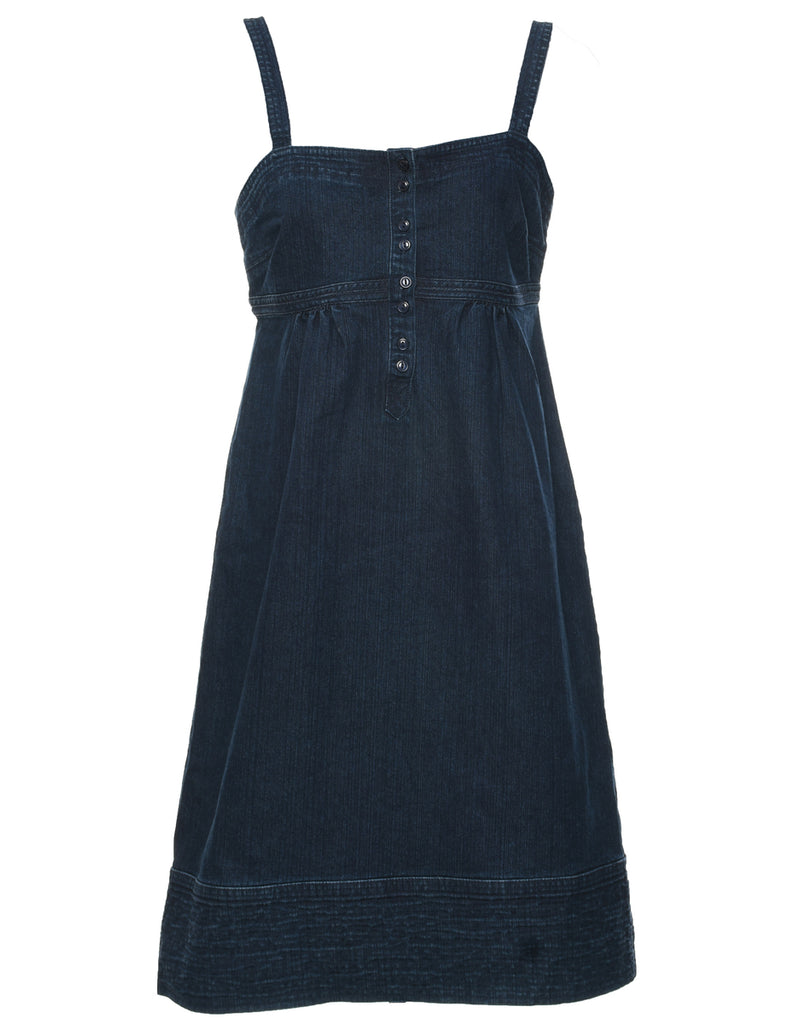 Indigo Denim Dress - M
