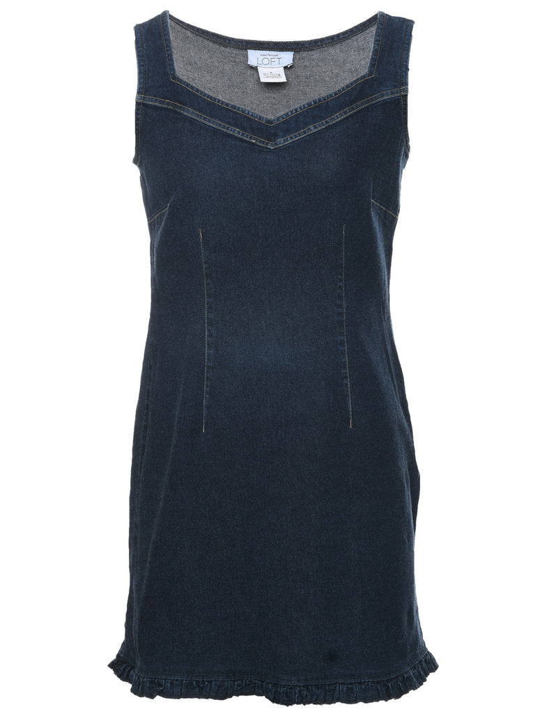 Indigo Denim Dress - S