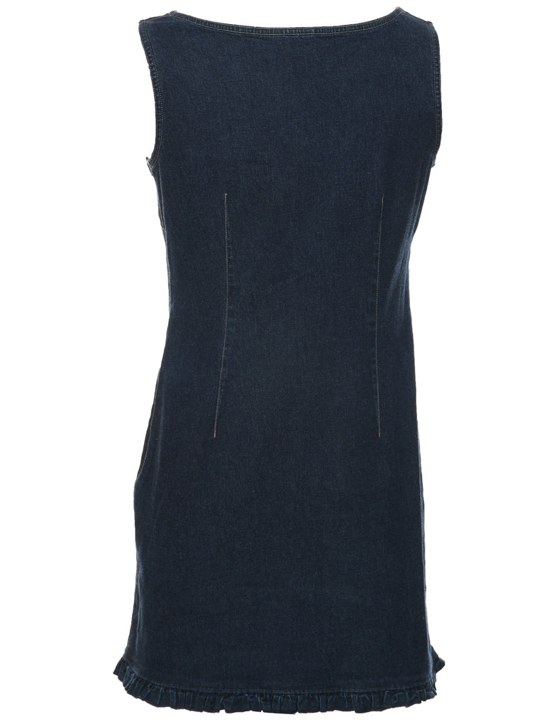Indigo Denim Dress - S
