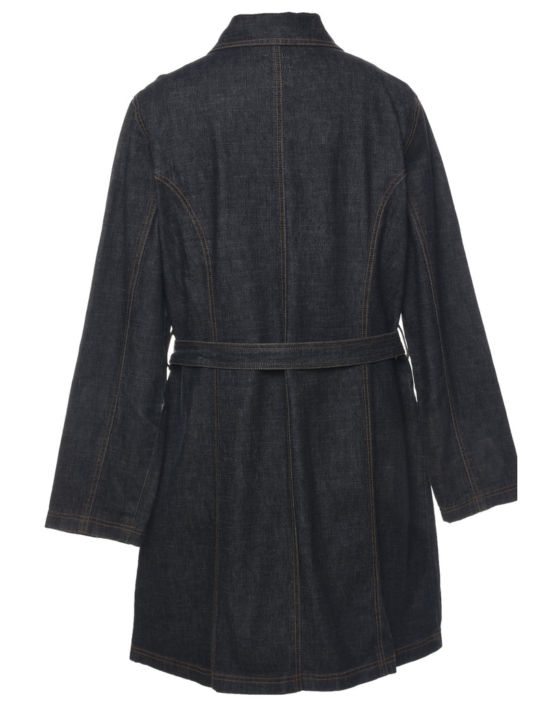 Indigo Denim Dress - L