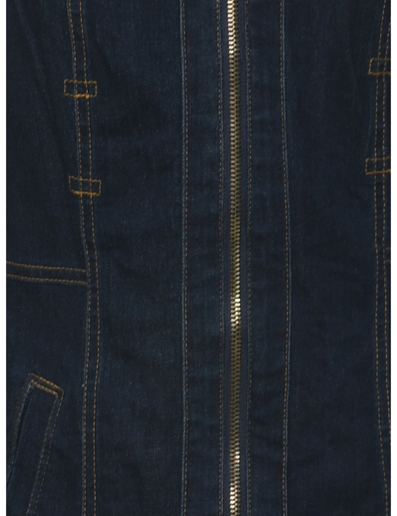 Indigo Denim Dress - S