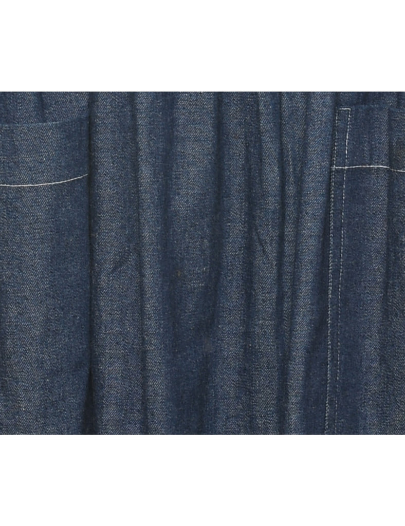 Indigo Denim Dress - XL