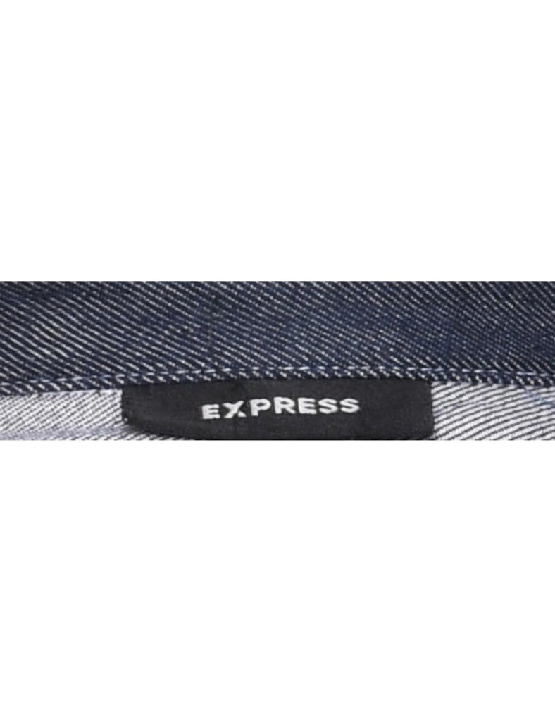 Indigo Denim Dress - S