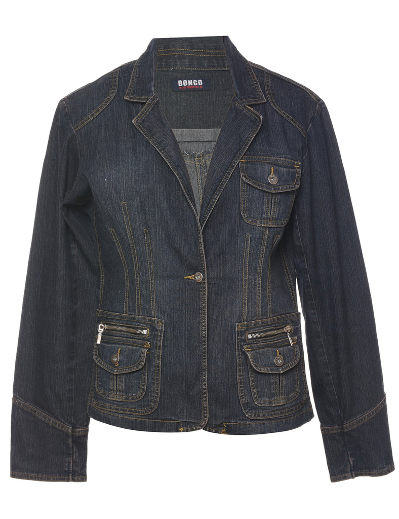 Indigo Denim Jacket - L
