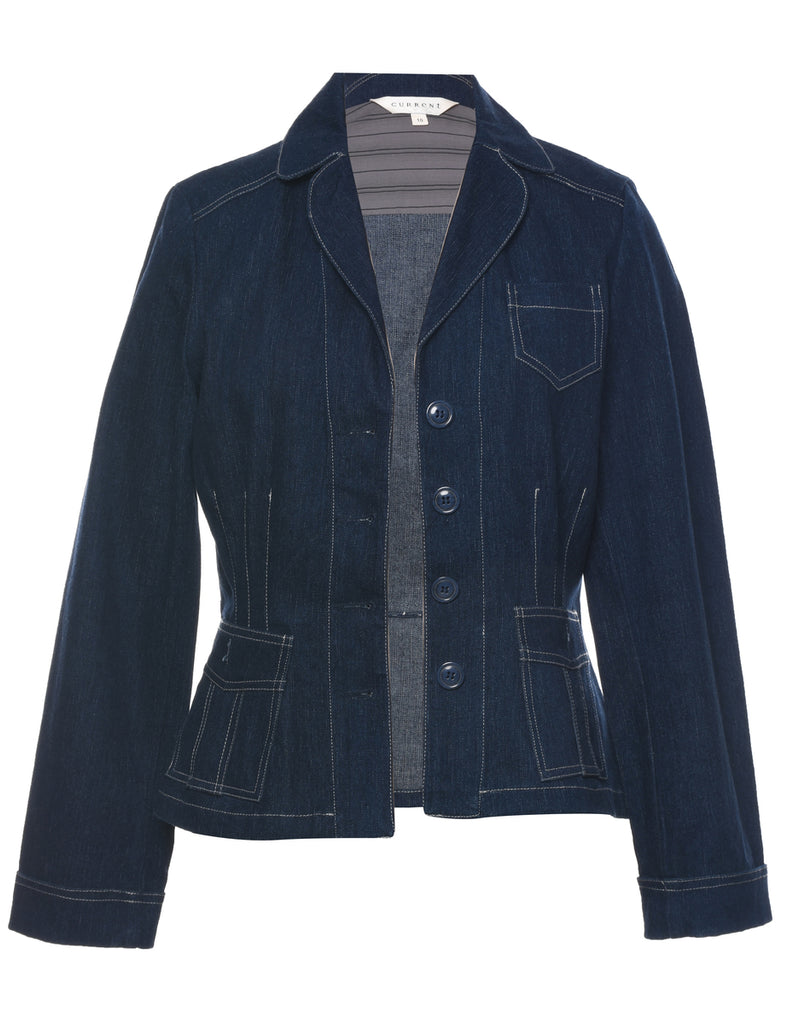 Indigo Denim Jacket - L