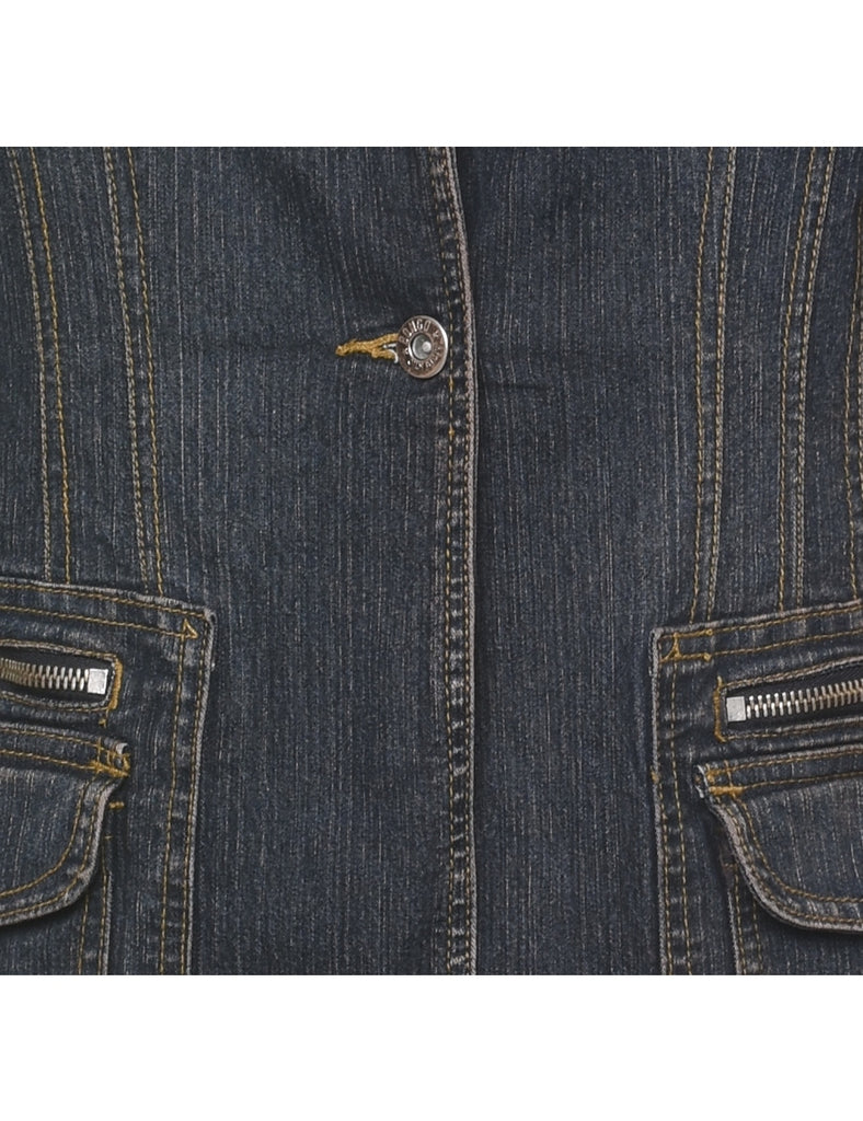 Indigo Denim Jacket - L