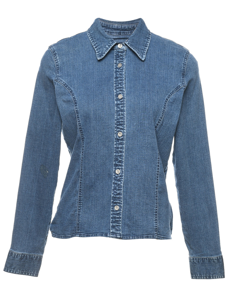 Indigo Denim Shirt - S