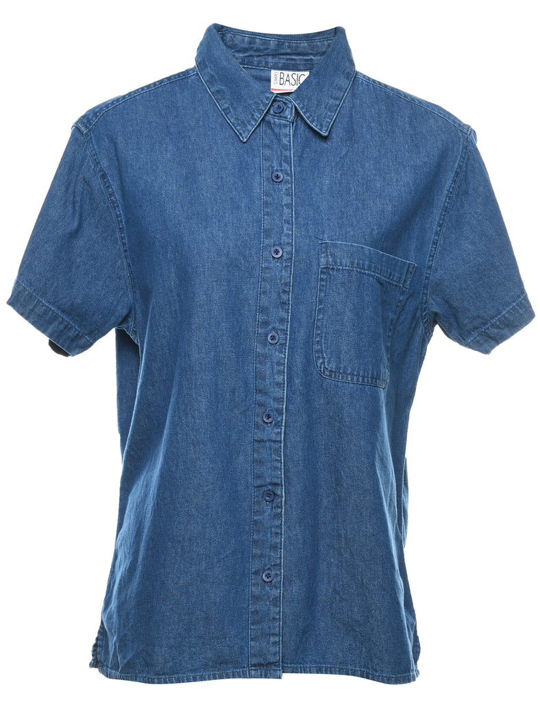 Indigo Denim Shirt - S