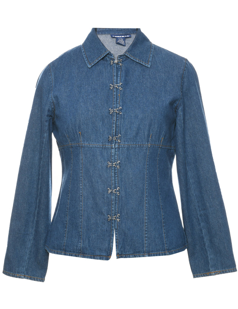 Indigo Denim Shirt - M