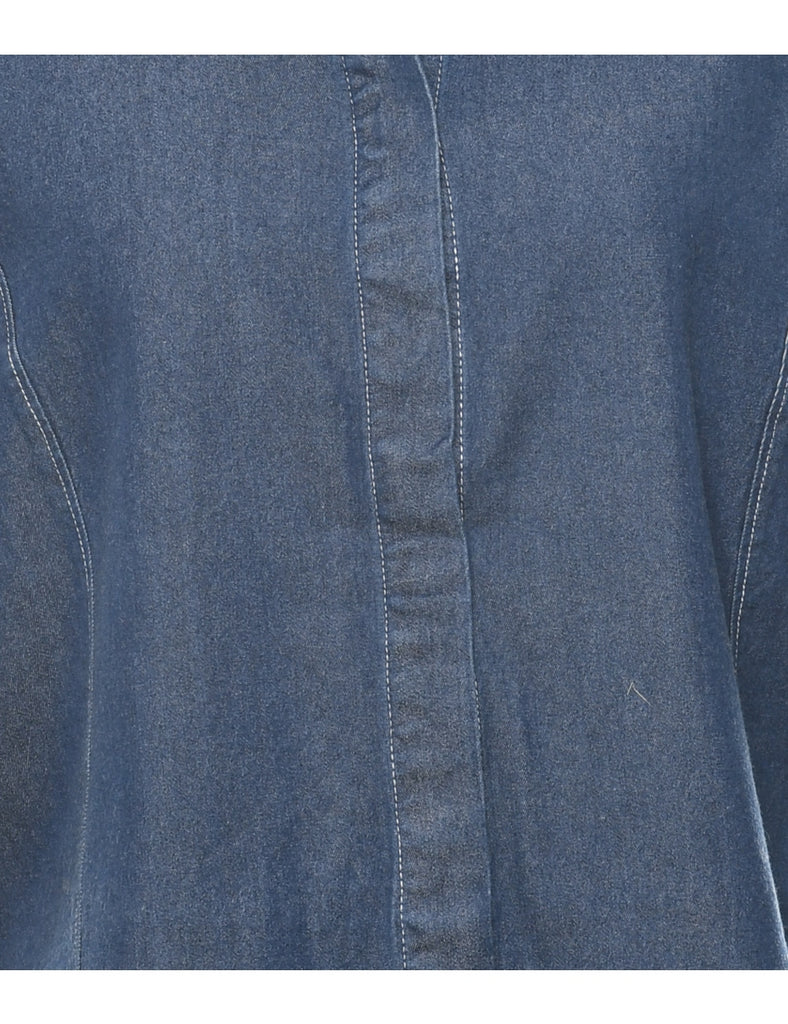 Indigo Denim Shirt - L