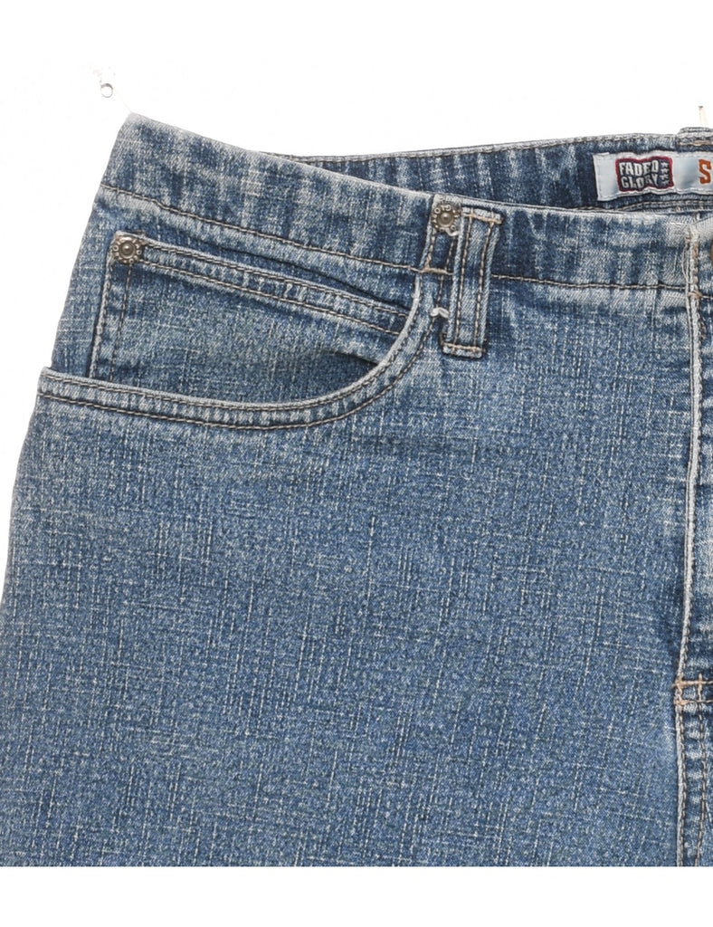Indigo Denim Shorts - W28 L4