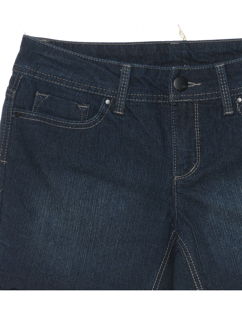 Indigo Denim Shorts - W32 L6