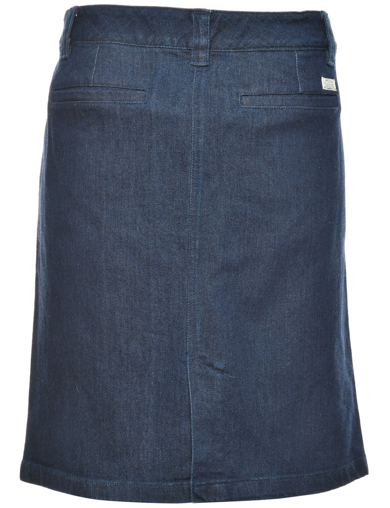 Indigo Denim Skirt - M