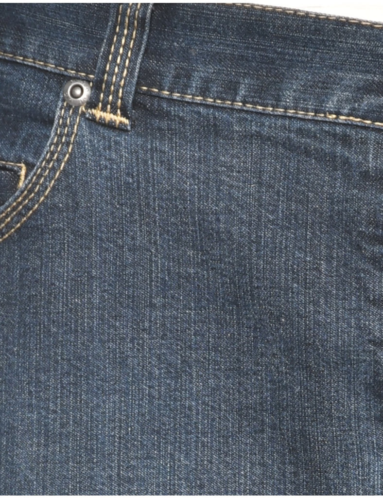 Indigo Denim Skirt - M