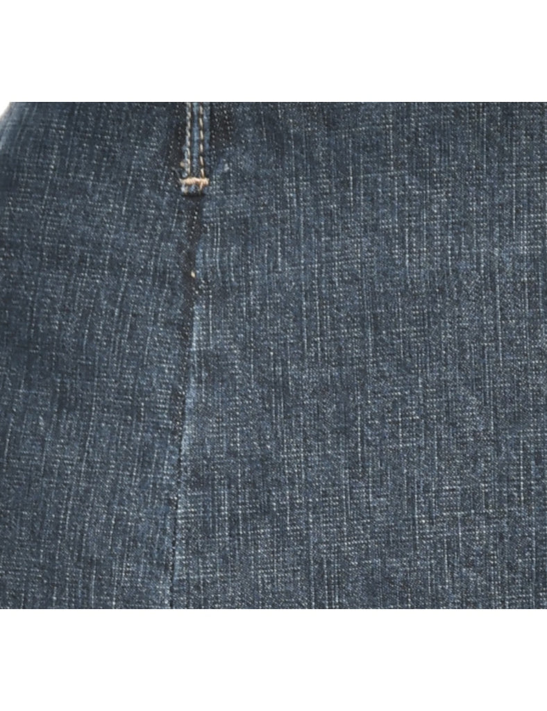 Indigo Denim Skirt - M