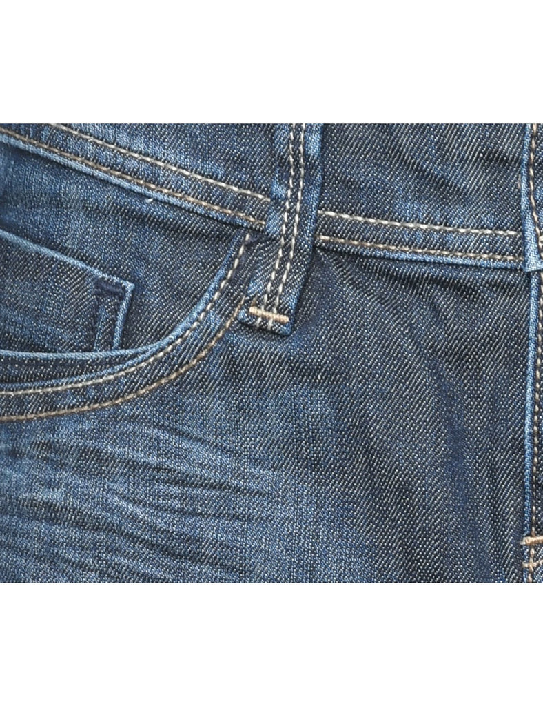 Indigo Denim Skirt - M