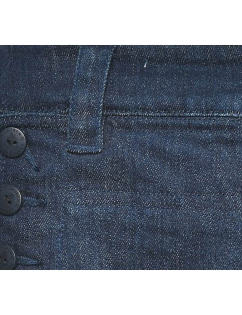 Indigo Denim Skirt - M