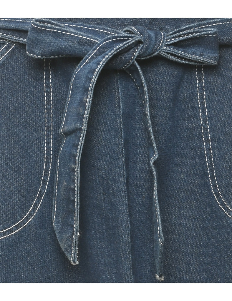 Indigo Denim Skirt - L