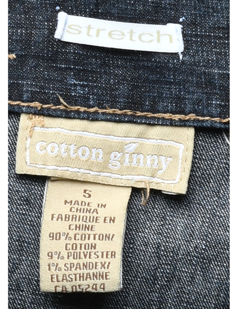 Indigo Denim Skirt - M