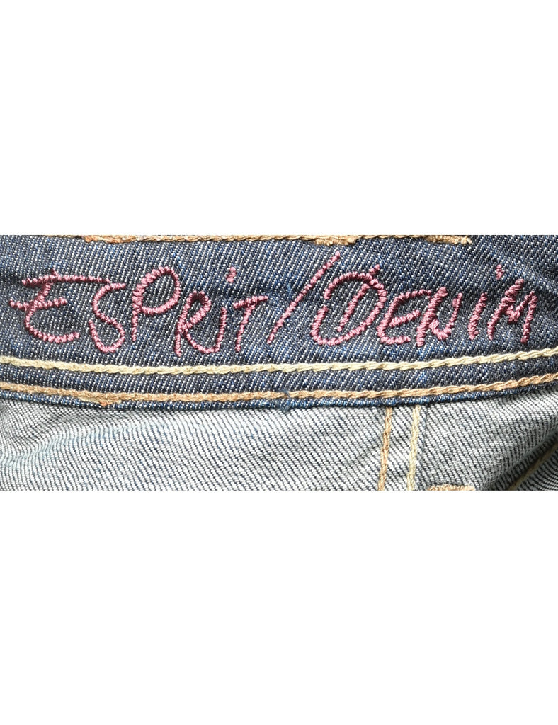 Indigo Denim Skirt - M