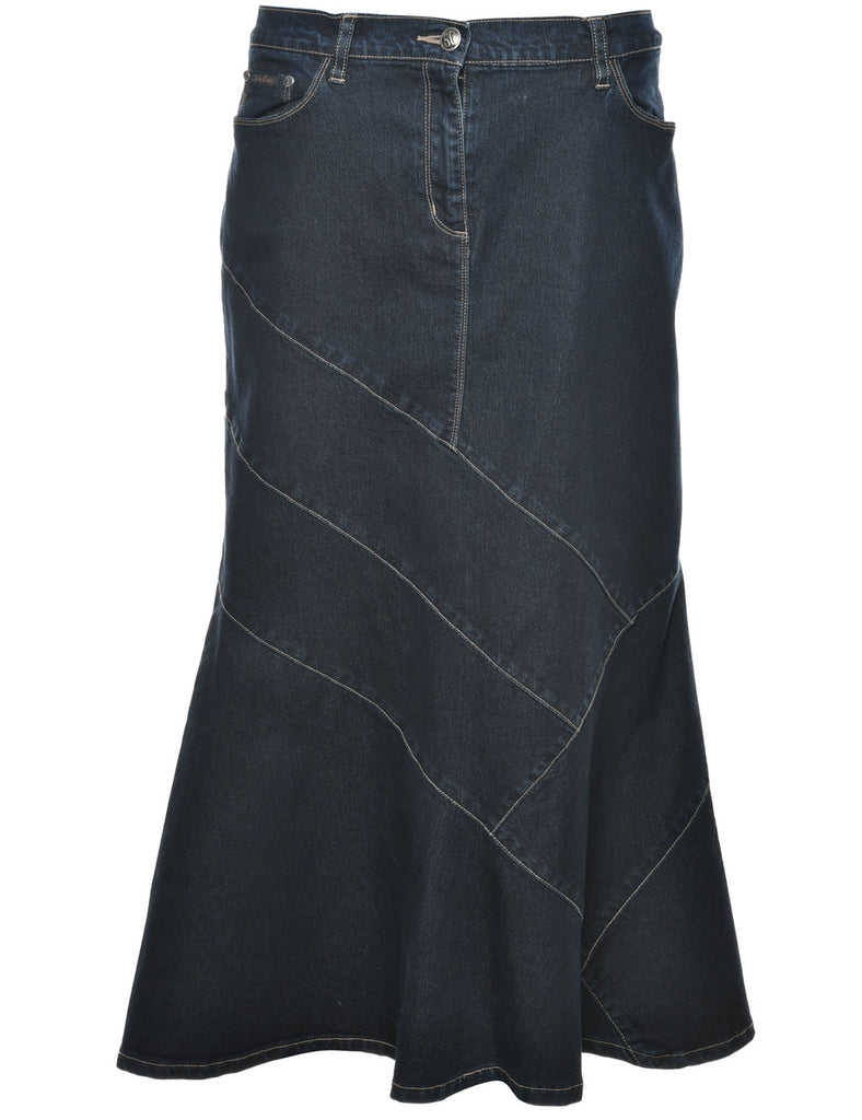 Indigo Denim Y2K Skirt - M