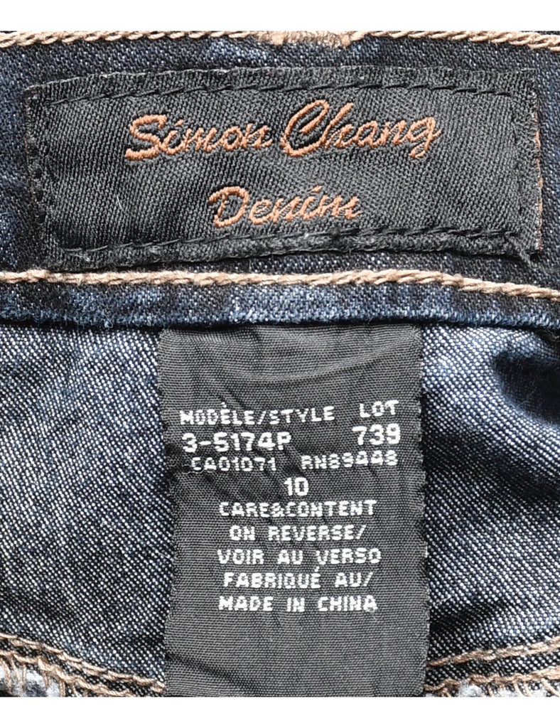 Indigo Denim Y2K Skirt - M