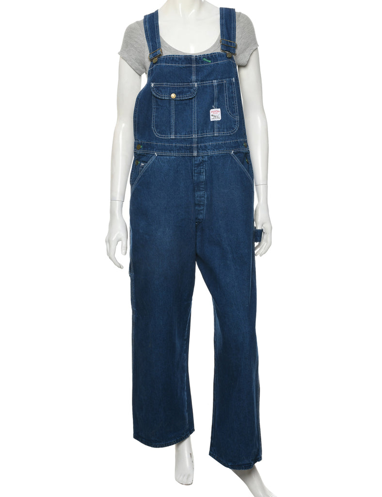 Indigo Dungarees - W35 L28
