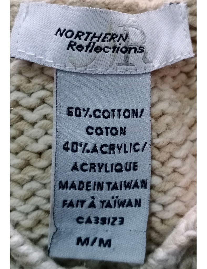 Ivory Cardigan - M