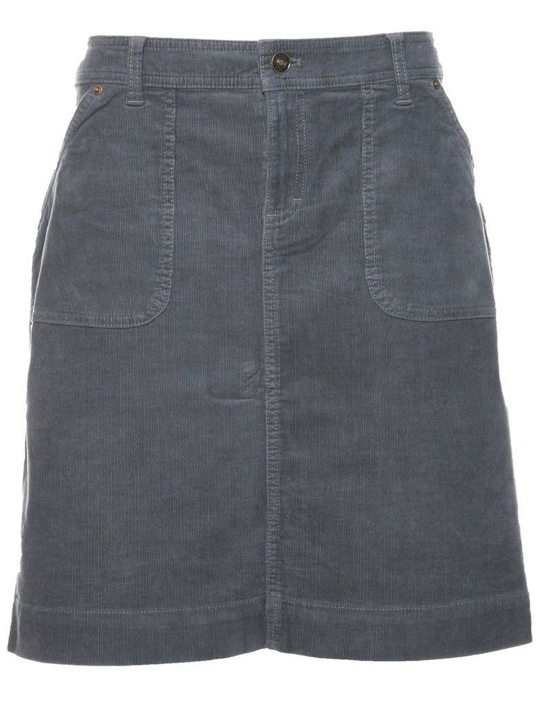 Izod Corduroy A-line Skirt - L