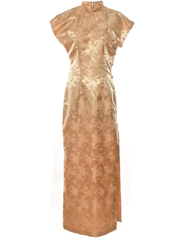 Jacquard Evening Dress - L